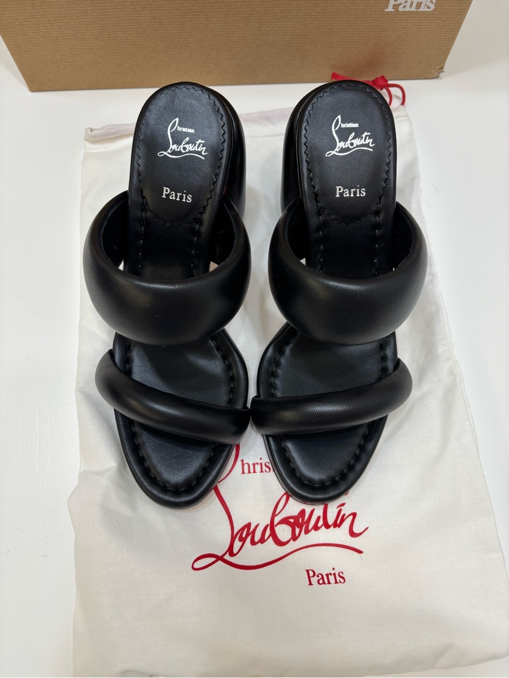 🖤 Christian Louboutin Inflama Sab 85 Sandals — NWT — Sz 36 - Picture 7 of 13